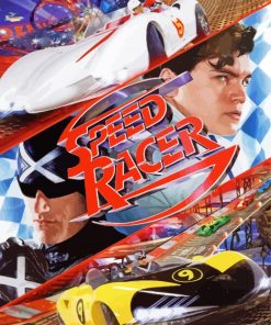 Speed Racer Movie Poster paint by numbers