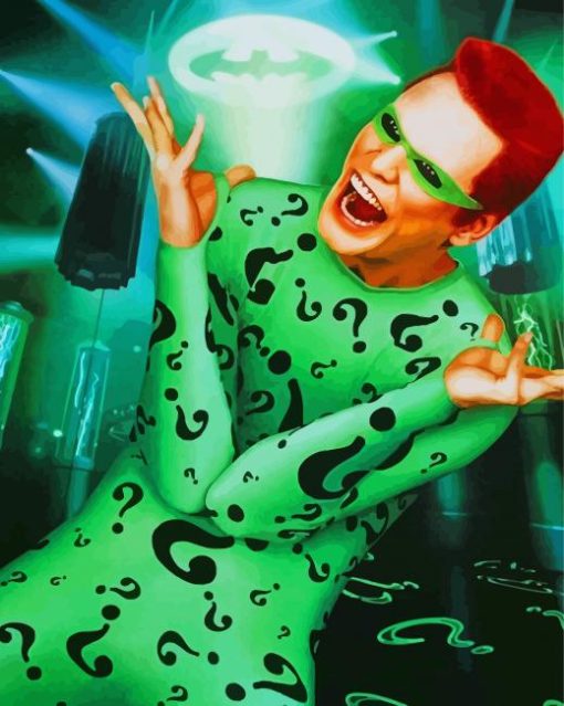 The Riddler paint by numbers