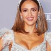 The American Actress Jessica Alba paint by numbers