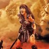 Xena Warrior Princess paint by numbers