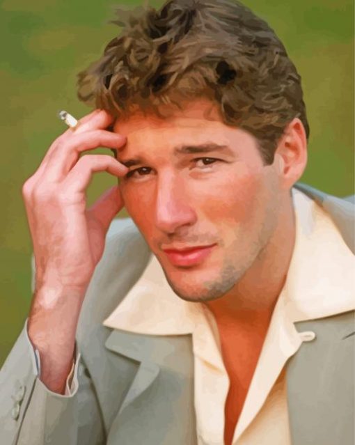 Actor Richard Gere Paint By Numbers