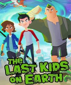 Aesthetic The Last Kids On Earth Poster Paint By Numbers