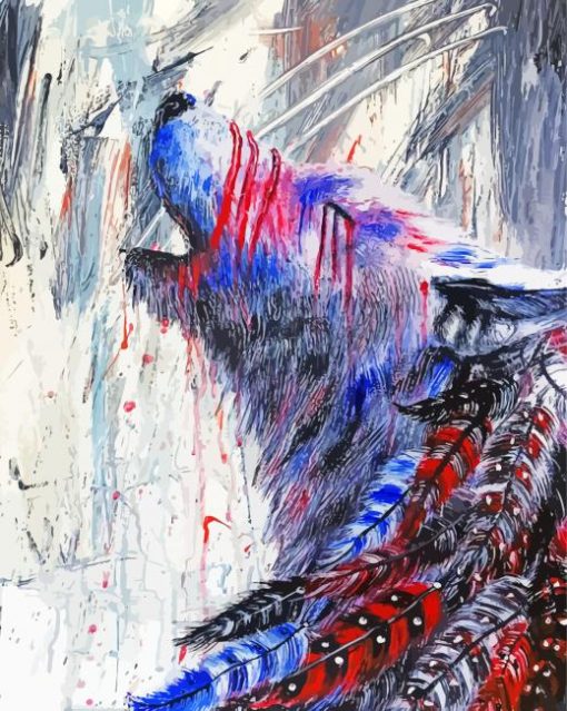 Aesthetic Wolf Chief Art Paint By Numbers