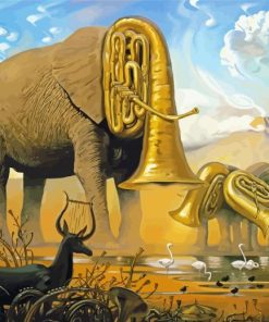 African Sonata Vladimir Kush Paint By Numbers