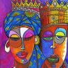 African Kings And Queen Paint By Numbers