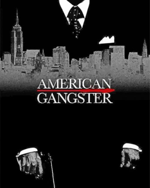 American Gangster Movie Poster Paint By Numbers