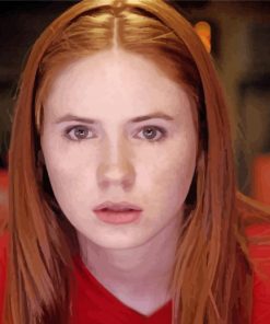 Amy Pond Character Paint By Numbers