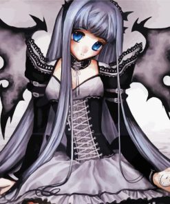 Anime Gothic Fairy Paint By Numbers