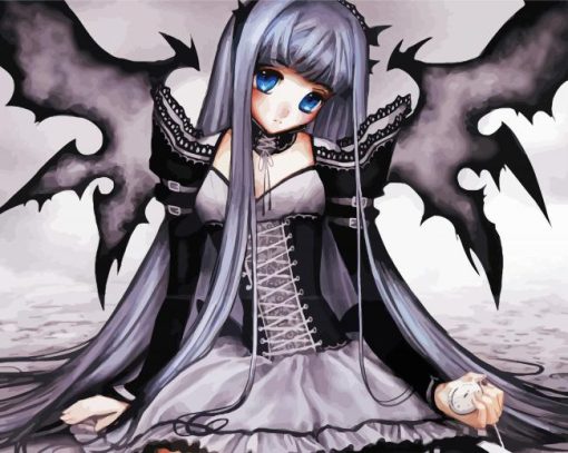 Anime Gothic Fairy Paint By Numbers