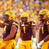 Arizona State Sun Devils Footballers Paint By Numbers