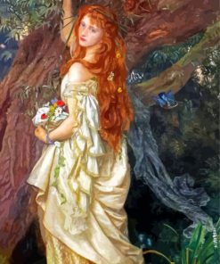 Arthur Hughes Ofelia Pre Raphaelites Paint By Numbers