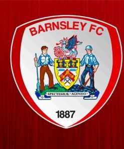 Barnsley FC Logo Paint By Numbers