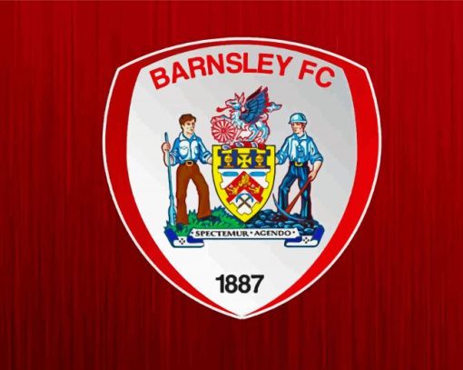 Barnsley FC Logo Paint By Numbers