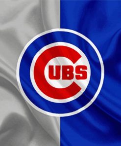 Baseball Chicago Cubs Logo Paint By Numbers