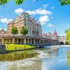 Bath City Buildings In England Paint By Numbers