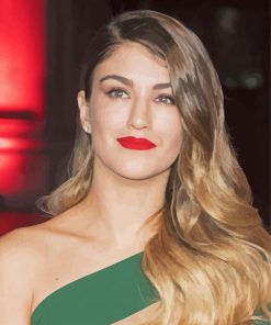 Beautiful Television Presenter Amy Willerton Paint By Numbers