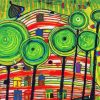 Blobs Grow In Beloved Gardens By Hundertwasser Paint By Numbers