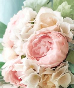 Blush Flowers Paint By Numbers