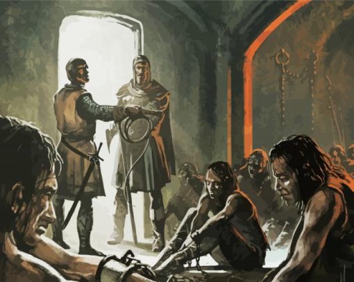 Bolton House Game Of Thrones Art Paint By Numbers