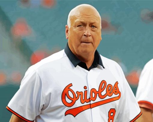 Cal Ripken Orioles Player Paint By Numbers