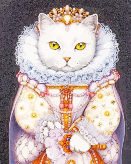 Cat Queen Paint By Numbers