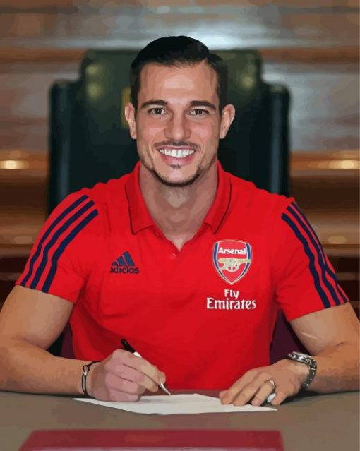 Cedric Soares Football Player Paint By Numbers