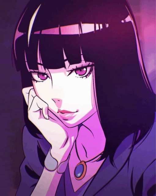 Chiyuki Death Parade Character Paint By Numbers