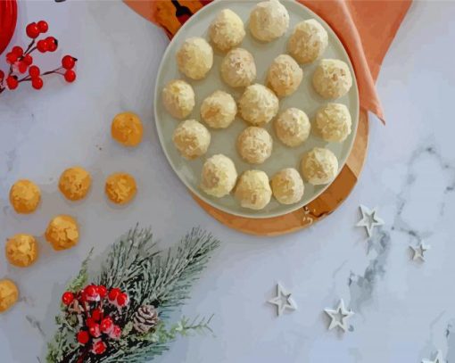 Christmas Raffaello Chocolat Paint By Numbers