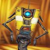 Claptrap Borderlands Video Game Paint By Numbers