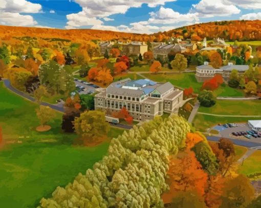 Colgate University View Paint By Numbers