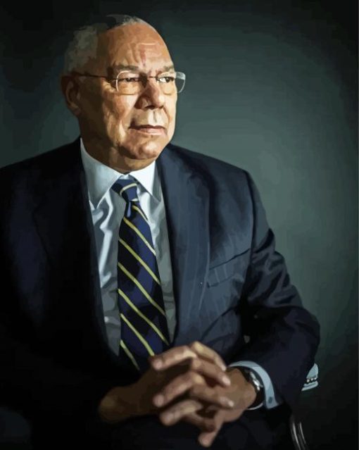 Colin Powell paint By Numbers
