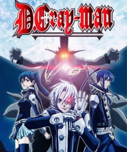 D Gray Man Manga Serie Paint By Numbers