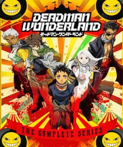 Deadman Wonderland Manga Serie Poster Paint By Numbers