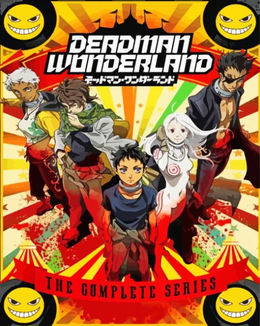 Deadman Wonderland Manga Serie Poster Paint By Numbers