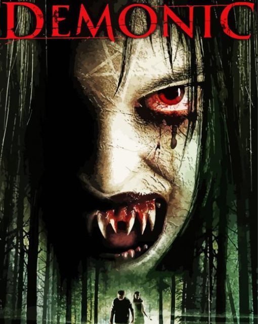 Demonic Movie Poster Paint By Numbers