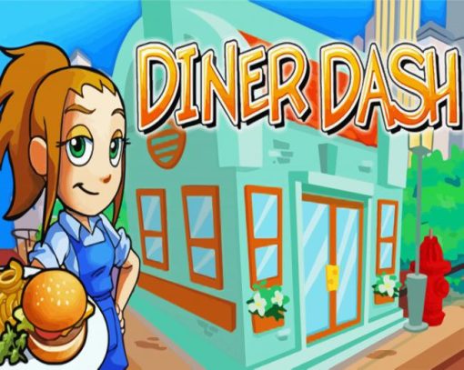 Diner Dash Game Paint By Numbers