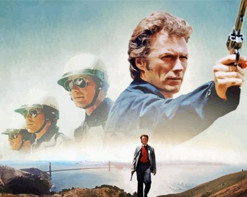 Dirty Harry Film Paint By Numbers