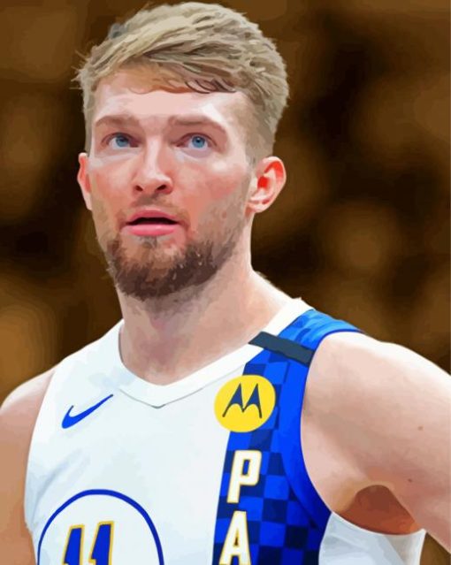 Domantas Sabonis Basketball Player Paint By Numbers