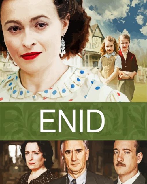 Enid Film Poster Paint By Numbers