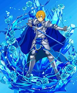 Eugeo Anime Character Paint By Numbers