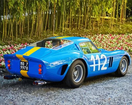 Ferrari 250 GTO Paint By Numbers