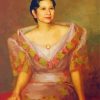 Filipino Lady Paint By Numbers