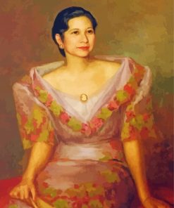 Filipino Lady Paint By Numbers