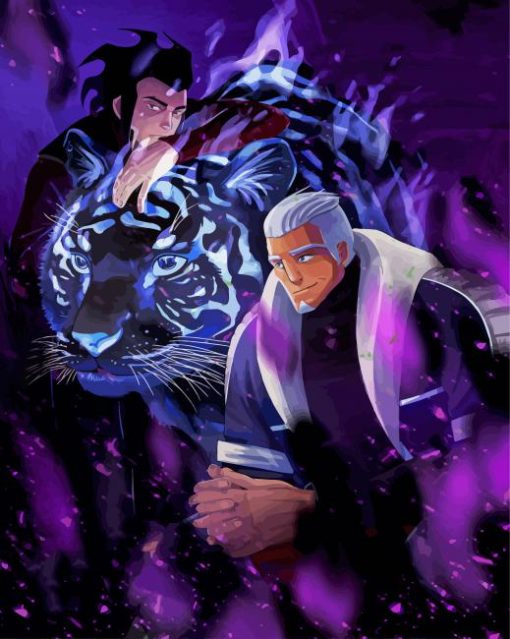 Galactik Football Characters Paint By Numbers