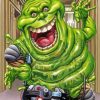 Ghost Slimer Paint By Numbers