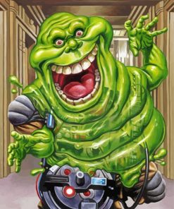 Ghost Slimer Paint By Numbers