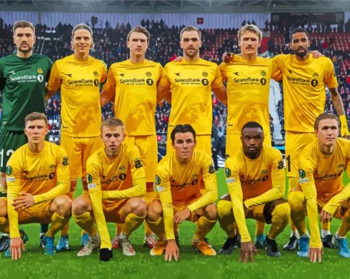 Glimt Football Team Paint By Numbers