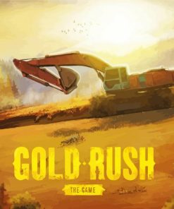 Gold Rush Game Paint By Numbers