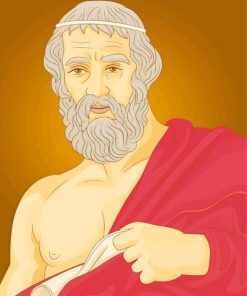 Greek Philosopher Plato Paint By Numbers