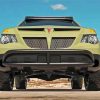 Green Military Pontiac Aztek Paint By Numbers